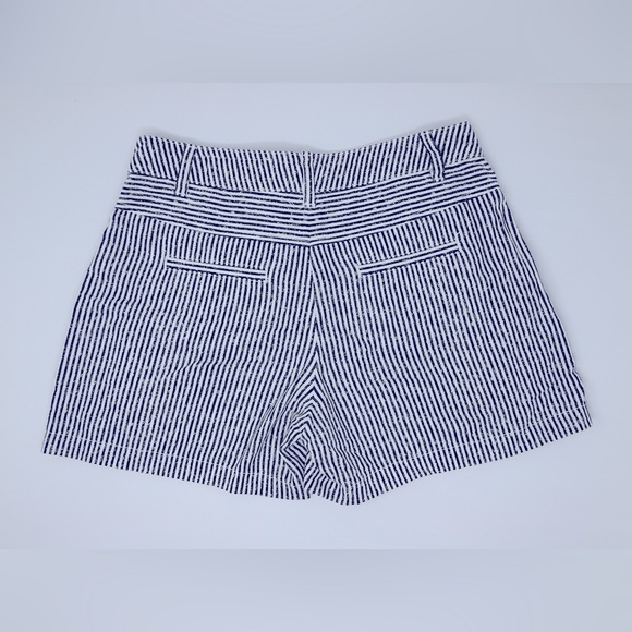 Vince Camuto Nautical Striped High Waisted Shorts size 25 - Picture 3 of 5